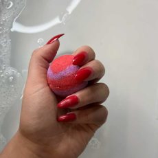 boule de bain myrtille