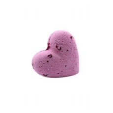 coeur de bain effervescent ylang et rose