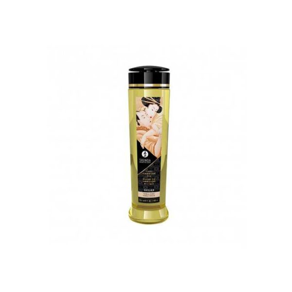 huile de massage desire vanille shunga