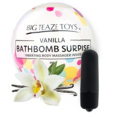 bombe de bain avec vibro vanille